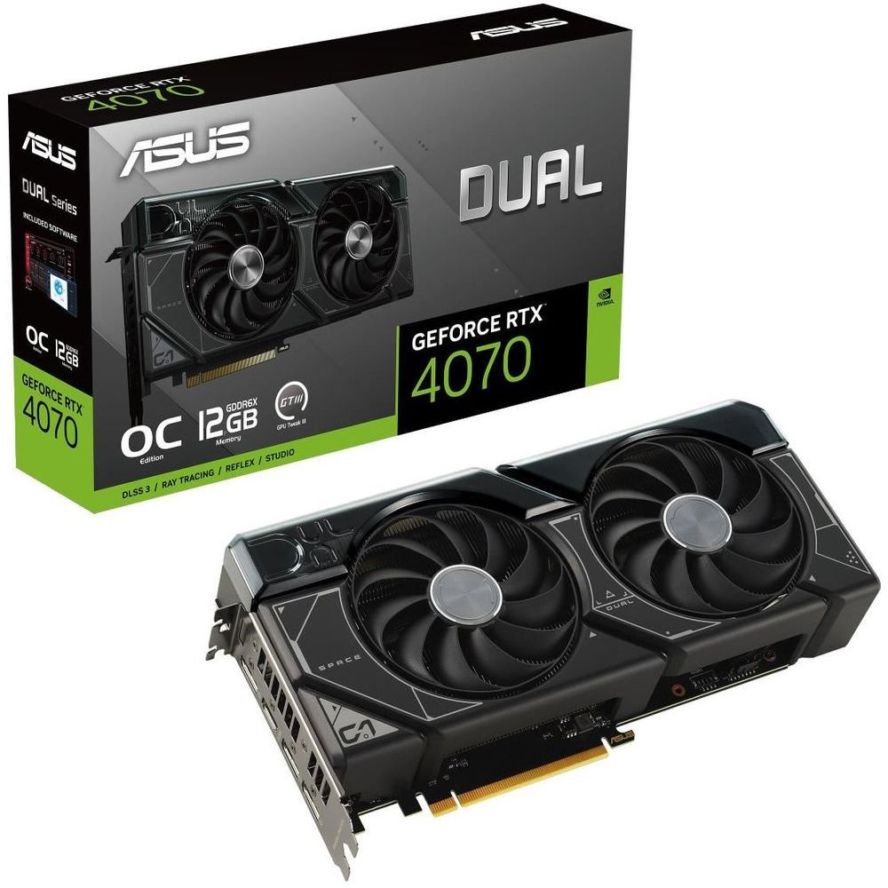 Видеокарта ASUS DUAL-RTX4070-O12G