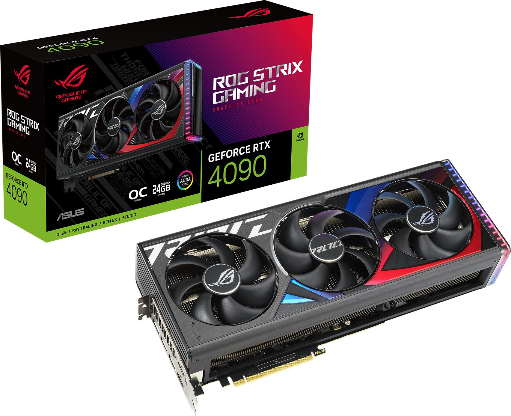 Видеокарта  ROG-STRIX-RTX4090-O24G-GAMING