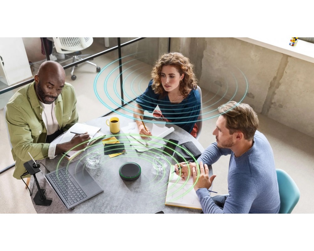 Спикерфон, Jabra, 2775-209, Jabra Speak2 75, UC, USB А/С, Bluetooth 5.2, Цифровой MEMS, Шумоподавление , 4700 мАч