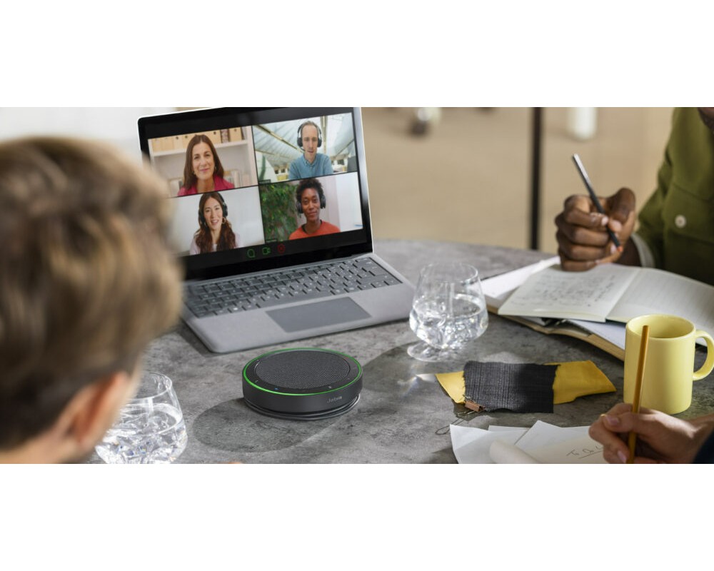 Спикерфон, Jabra, 2775-209, Jabra Speak2 75, UC, USB А/С, Bluetooth 5.2, Цифровой MEMS, Шумоподавление , 4700 мАч