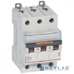 Legrand 409733 Автоматический выключатель DX3 - 25 кА - тип характеристики B - 3П - 400 В~ - 40 А - 4,5 модуля Legrand 409733 Автоматический выключатель DX3 - 25 кА - тип характеристики B - 3П - 400 В~ - 40 А - 4,5 модуля