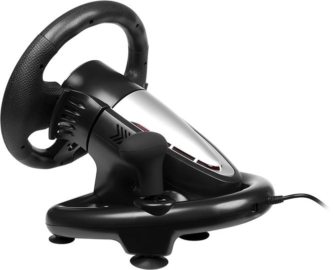 Руль SVEN GC-W700 (педали, вибро, скоба, лепестки, АКПП, D-pad, 12 кл, резин. вставки, PC/Xinput)