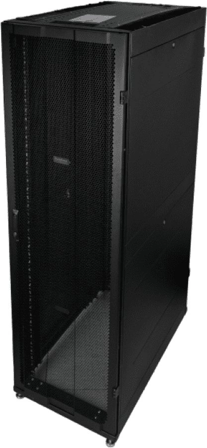 Шкаф серверный Systeme Electriс (UR3150) напольный 42U 750x1070мм пер.дв.перфор. 4 бок.пан. 1800кг черный Шкаф серверный Systeme Electriс (UR3150) напольный 42U 750x1070мм пер.дв.перфор. 4 бок.пан. 1800кг черный