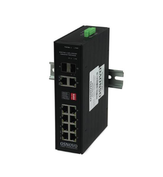 Промышленный PoE коммутатор Gigabit Ethernet  SW-80822/IR