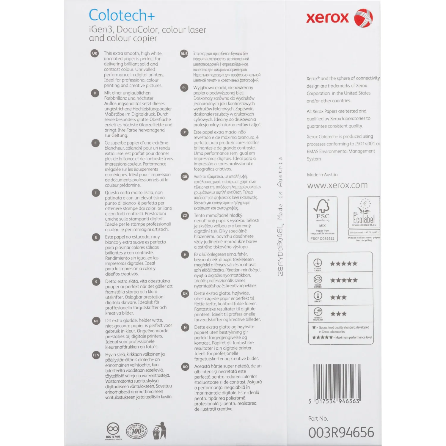 Xerox Paper 003R94656