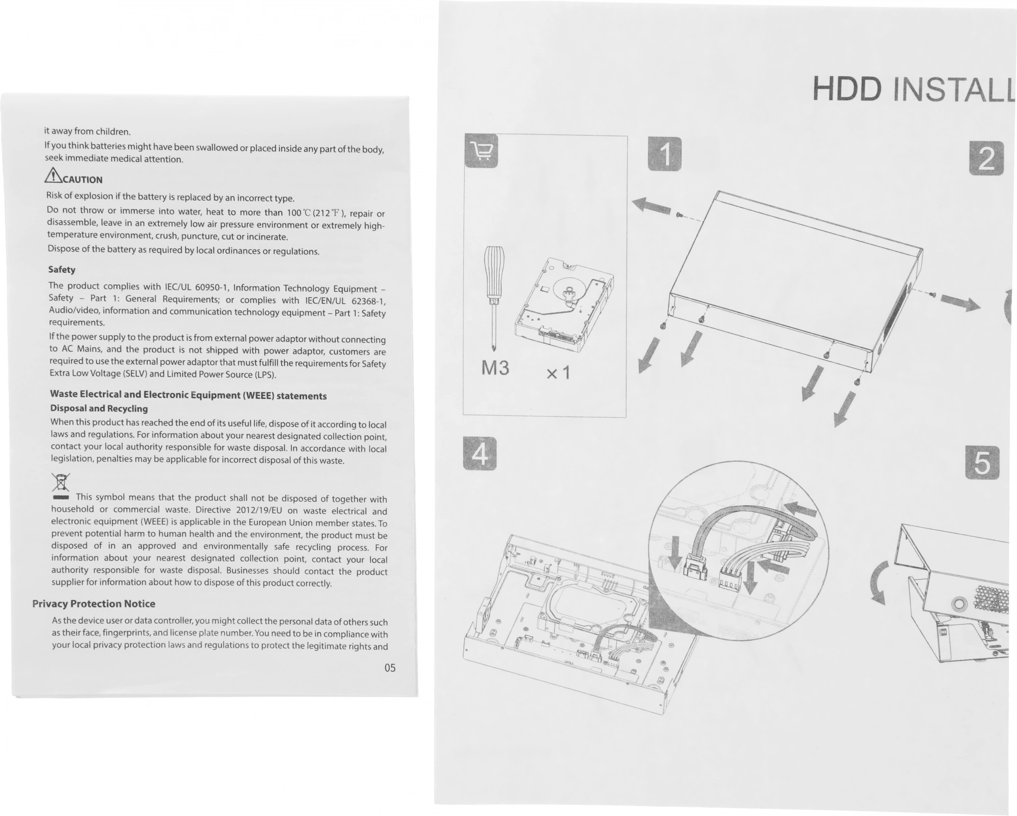 DAHUA DHI-NVR1104HS-P-S3/H