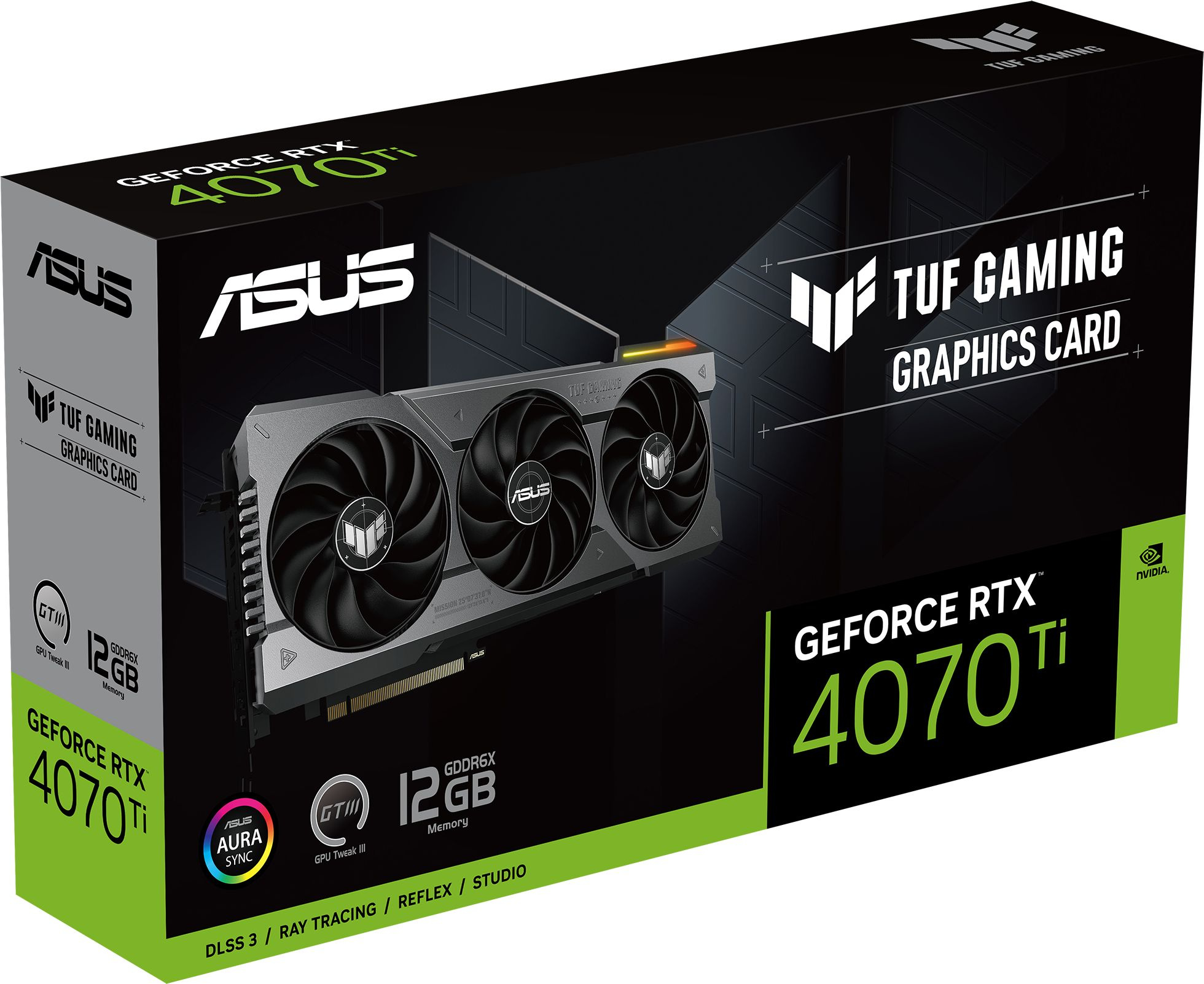 Видеокарта ASUS TUF-RTX4070TI-12G-GAMING