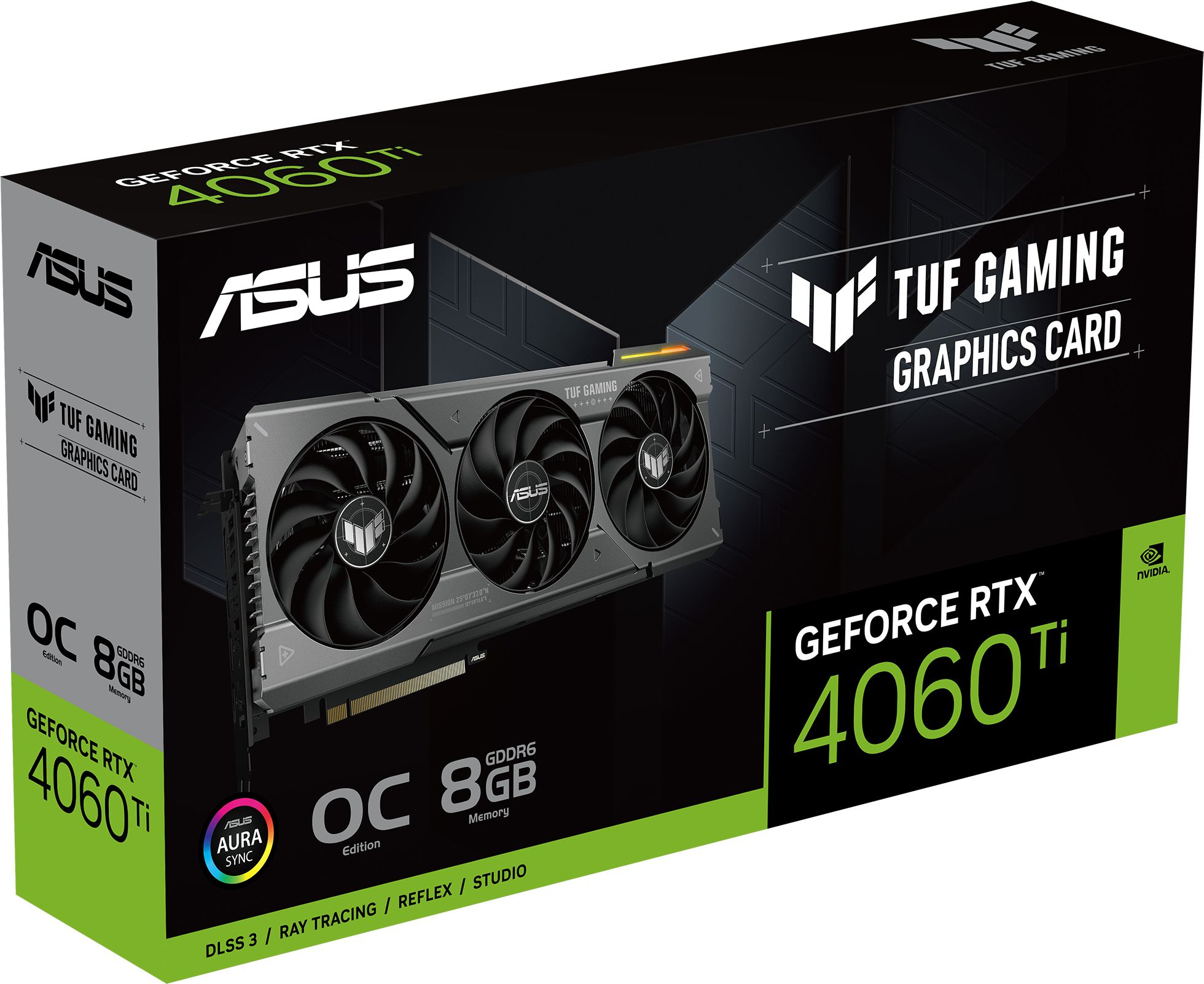 Видеокарта  TUF-RTX4060TI-O8G-GAMING