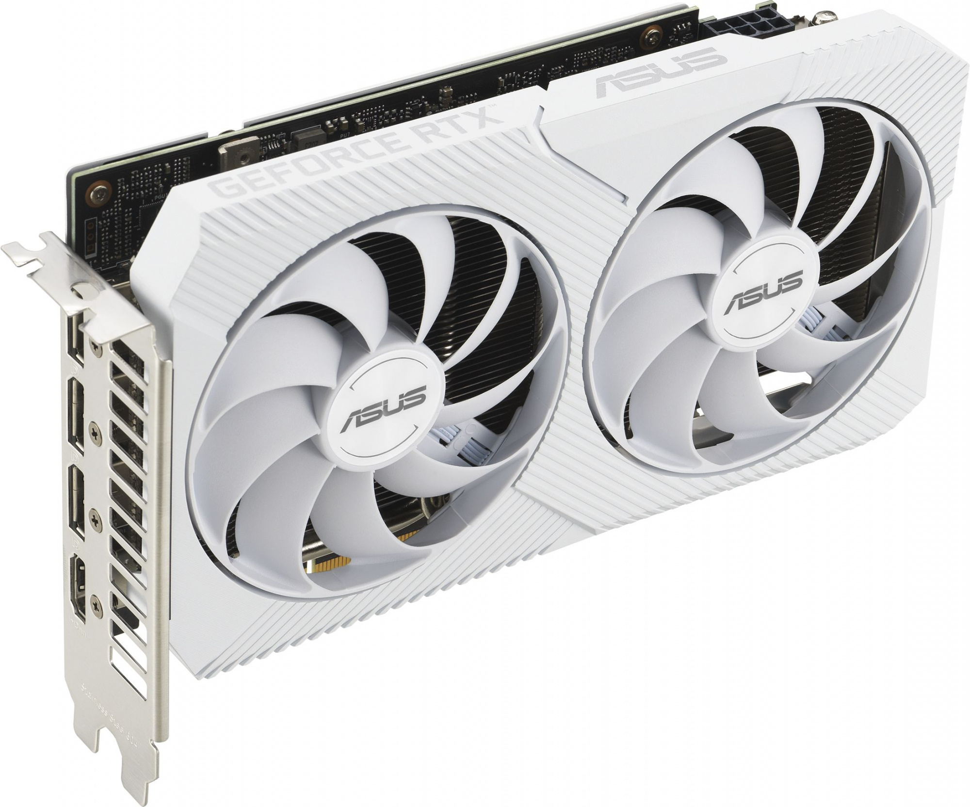 Видеокарта  DUAL-RTX3060-O8G-WHITE