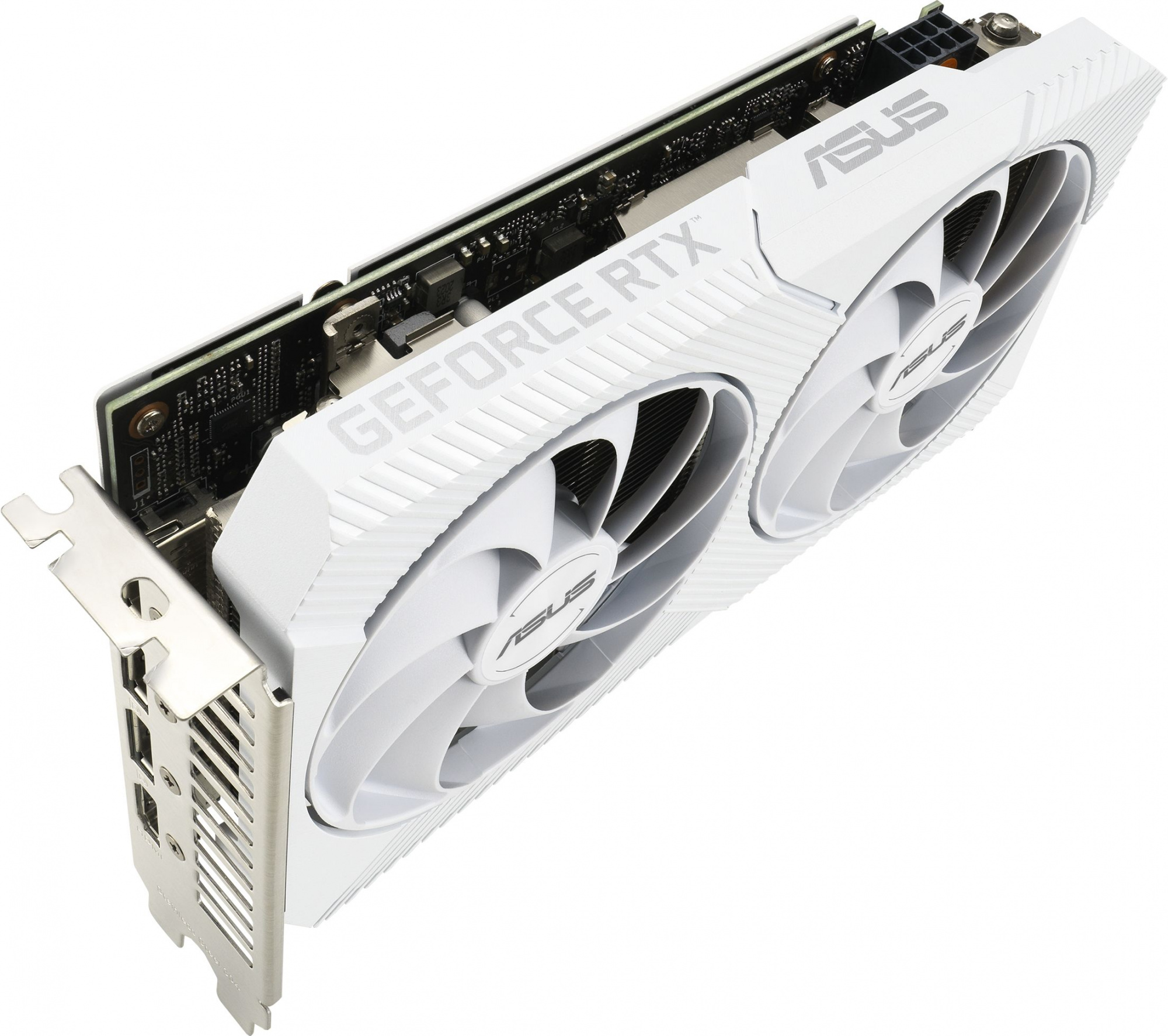 Видеокарта  DUAL-RTX3060-O8G-WHITE