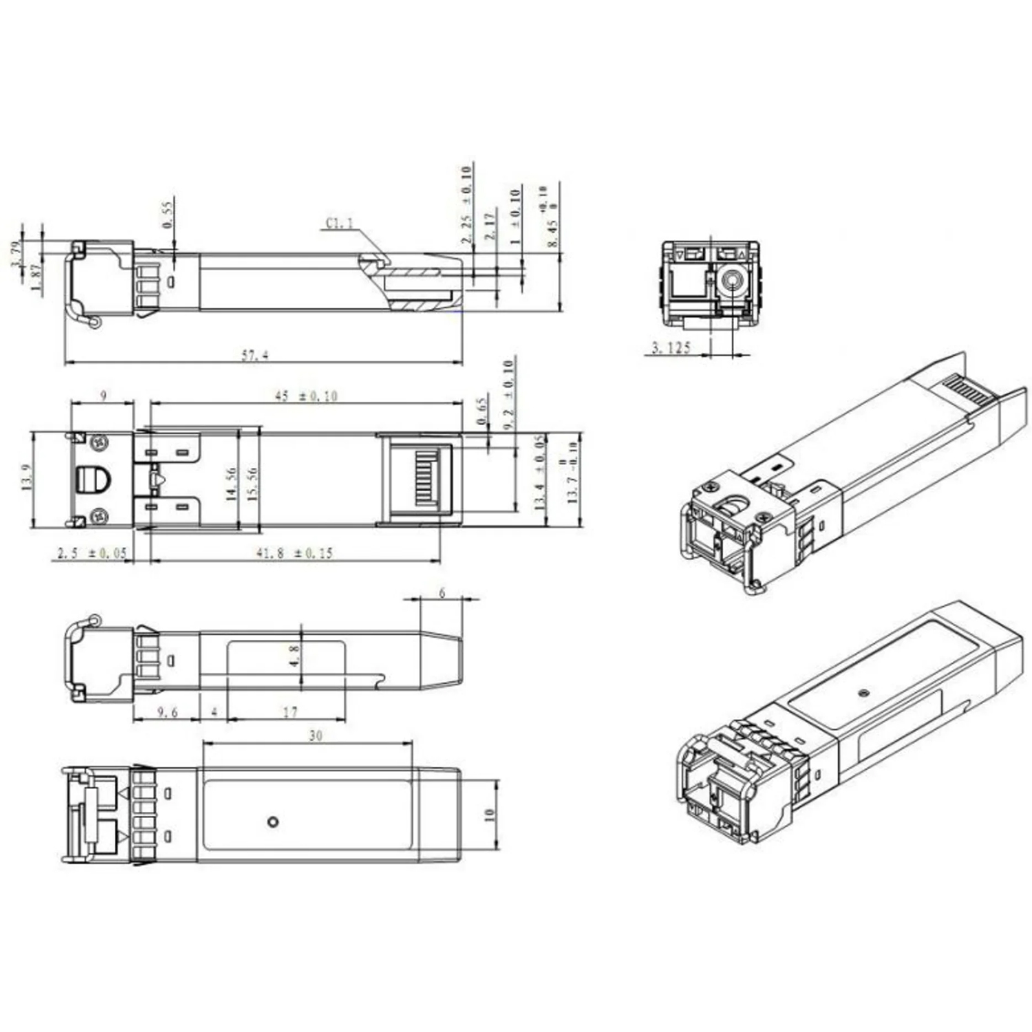 SNR SNR-SFP+W73-3