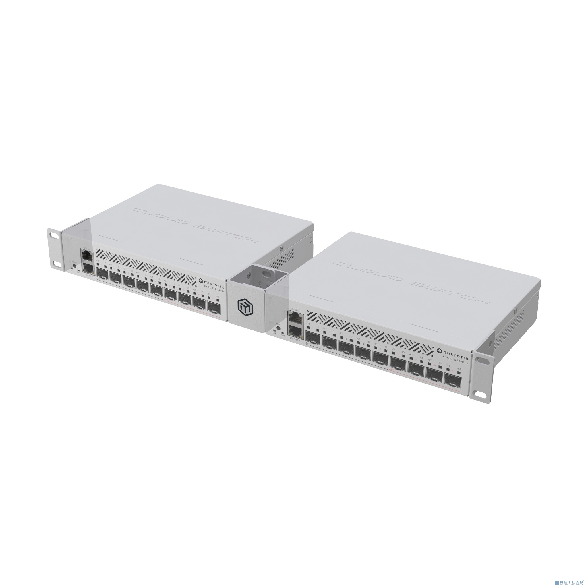 MikroTik RMK-2/10 Стоечный крепёж, для коммутаторов линеек CRS и CSS MikroTik RMK-2/10 Стоечный крепёж, для коммутаторов линеек CRS и CSS
