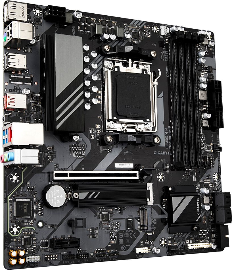 Gigabyte B650M K {SocketAM5, AMD B650, mATX}Ret
