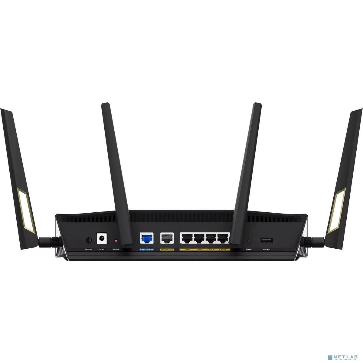 Роутер беспроводной Asus RT-AX88U PRO AX6000 10/100/1000/2500BASE-TX/4G ready черный