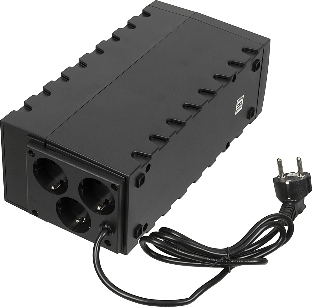 PowerCom Raptor RPT-600A EURO ИБП {Line-Interactive, 600VA / 360W, Tower, 3*EURO} (657704)