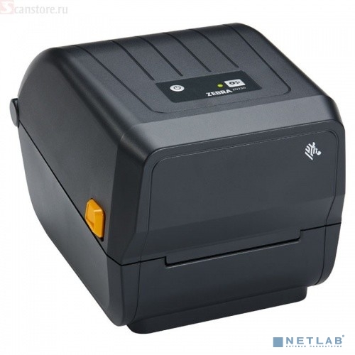 Zebra Thermal Transfer Printer (74/300M) ZD230; Standard EZPL, 203 dpi, EU and UK Power Cords, USB [ZD23042-30EG00EZ]