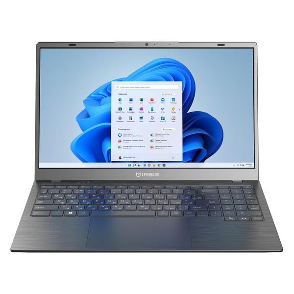 IRBIS [15NBC1014] Grey 15.6&quot; {FHD Cel N5095/8GB/256GB SSD/W11Pro}