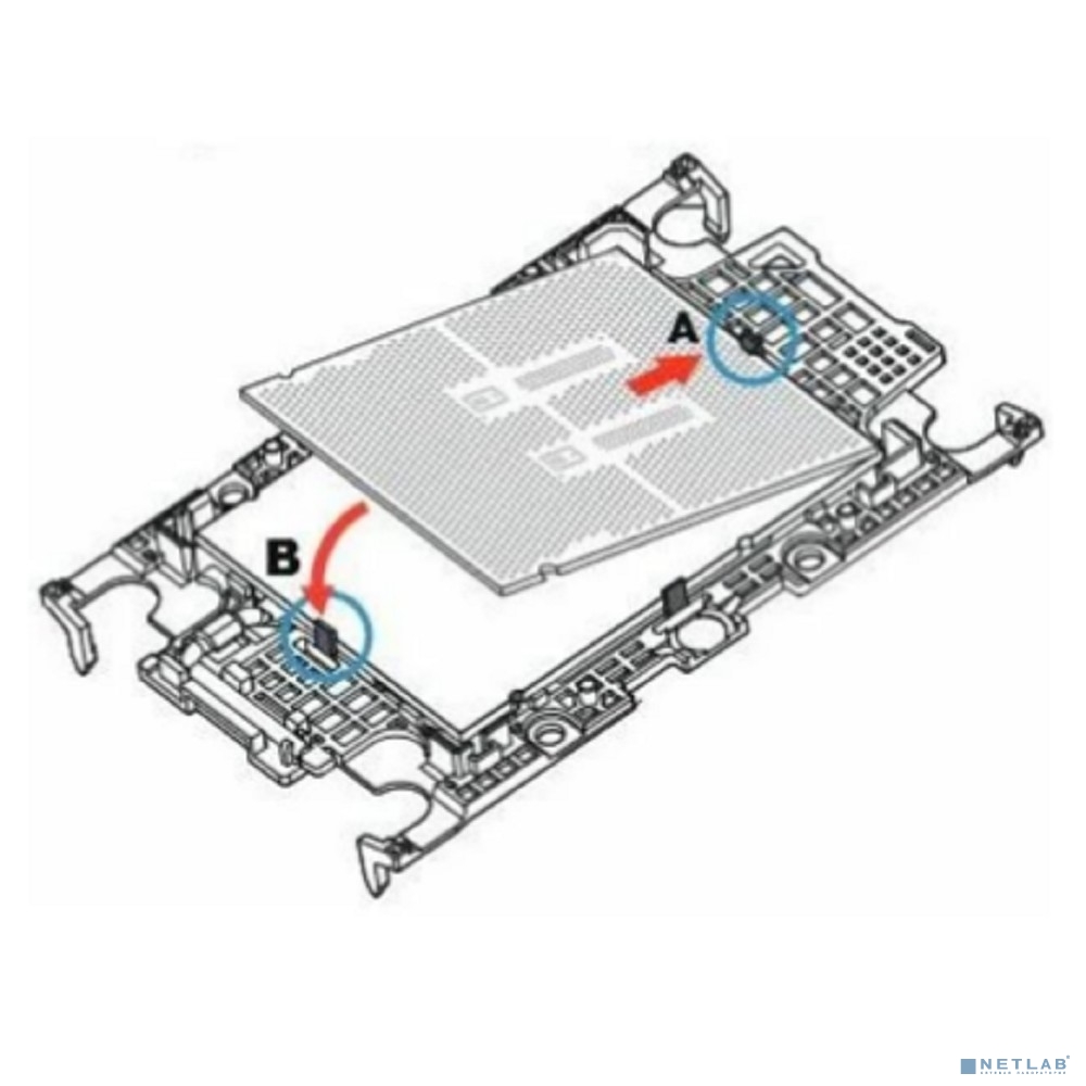 Крепление к материнской плате Supermicro SKT-1424L-001B-FXC