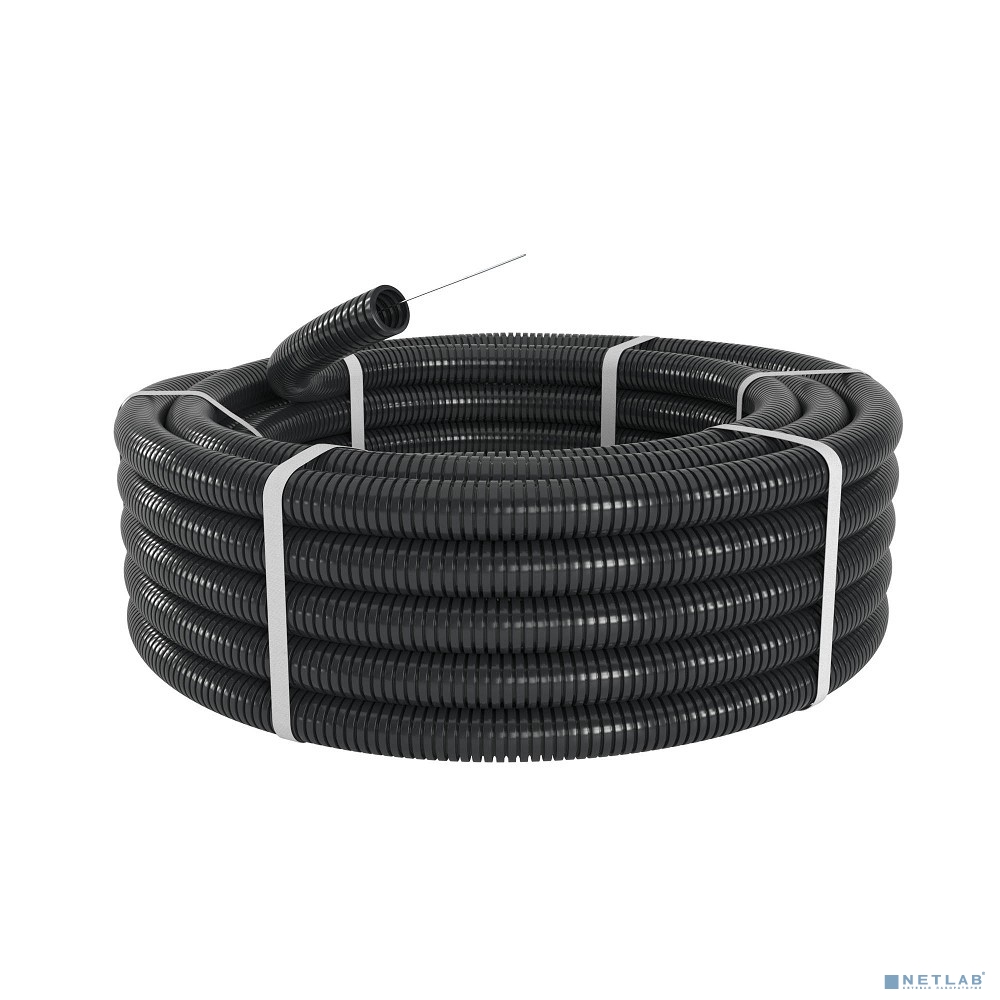 Dkc PA613643F2 Труба гофр. DN 36мм, ПВ-2, D вн 36,3 мм, D нар 42,5 мм, полиамид 6, цвет чёрный, с протяжкой (15 м) Dkc PA613643F2 Труба гофр. DN 36мм, ПВ-2, D вн 36,3 мм, D нар 42,5 мм, полиамид 6, цвет чёрный, с протяжкой (15 м)