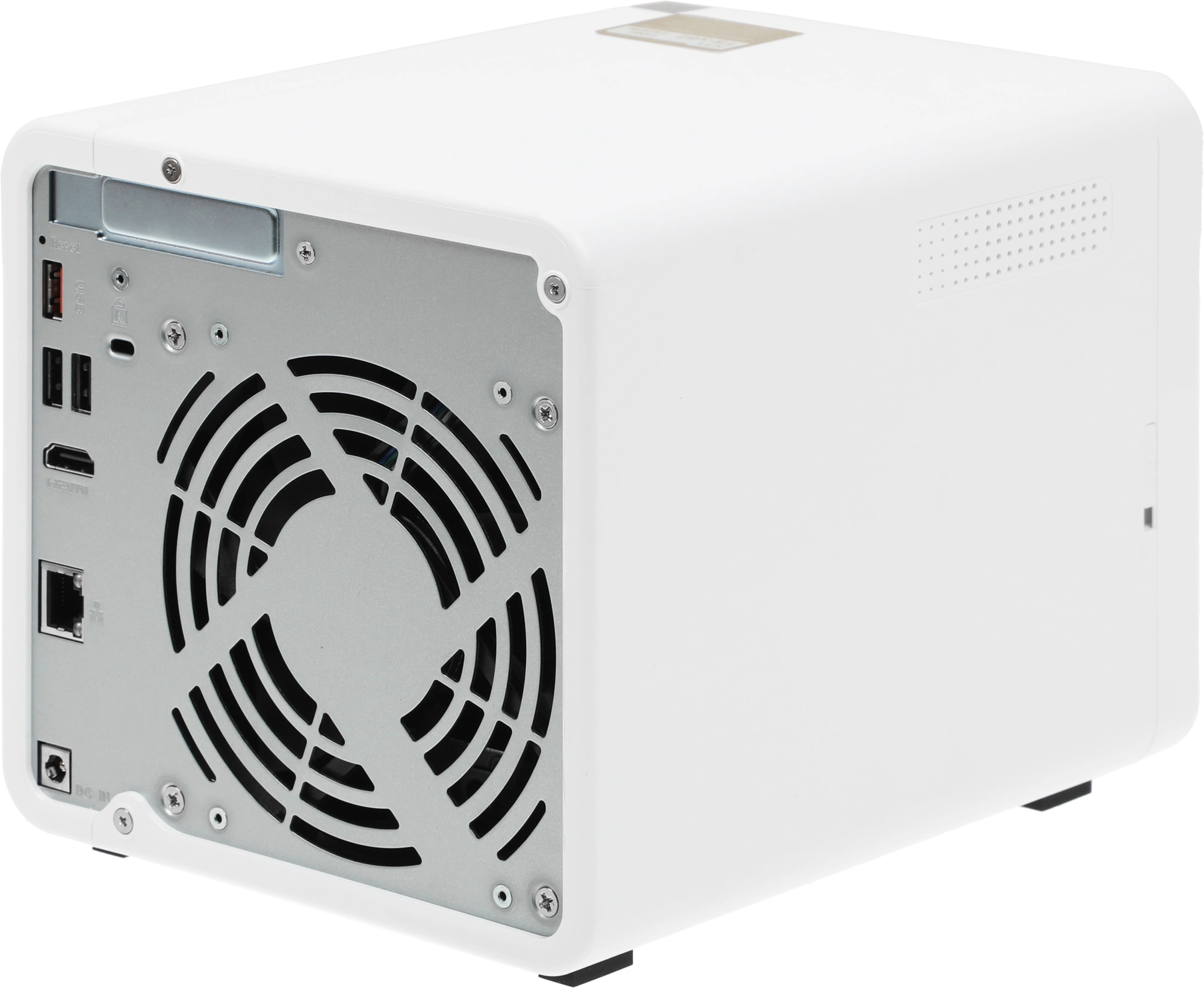 Сетевое хранилище без дисков/ channel QNAP TS-462-4G NAS 4 HDD trays, 2 x M.2 NVMe PCIe Gen 3 x1, 2-core Intel Celeron N4505 2.9 GHz, 4 GB RAM (1 x 2GB + RAM-2GDR4T0-SO-2400) up to 16 GB (2 x 8GB), 1x