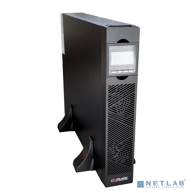 ИБП Ермак Онлайн стоечный 2U, 10000 ВА/10000 Вт, EPO, USB, RS-232, без внутр. АКБ, ШхГхВ 440х625х86.5мм., вес 18кг.