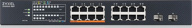коммутатор Zyxel Networks XMG1915-18EP-EU0101F