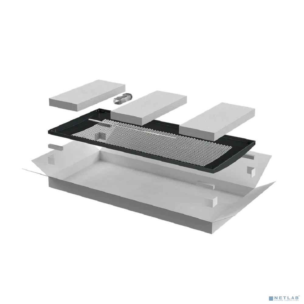 ITK LN05-42U6X-DP LINEA N Дверь перфорированная 600 мм шкафа 42U чер.