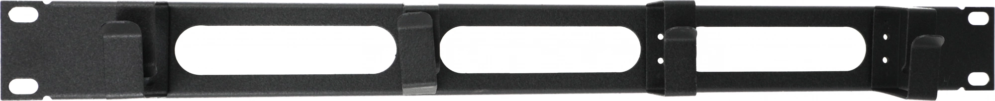 ITK CO05-1M4RM Кабельный органайзер 19" 1U 4 кольца, черный