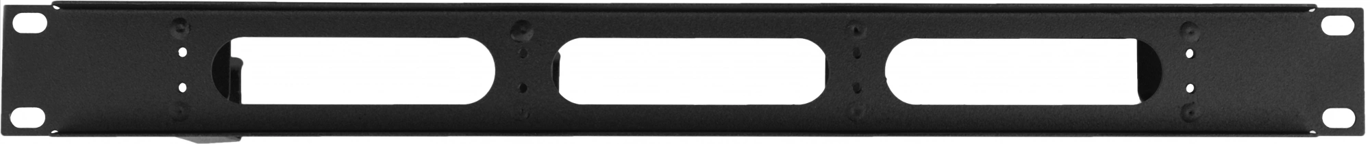 ITK CO05-1M4RM Кабельный органайзер 19" 1U 4 кольца, черный