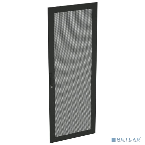 Dkc R5ITCPMM2060B Дверь одностворчатая перфорированная для напольных 19" IT-корпусов ДКС серии CQE 42U 2000х600, RAL9005