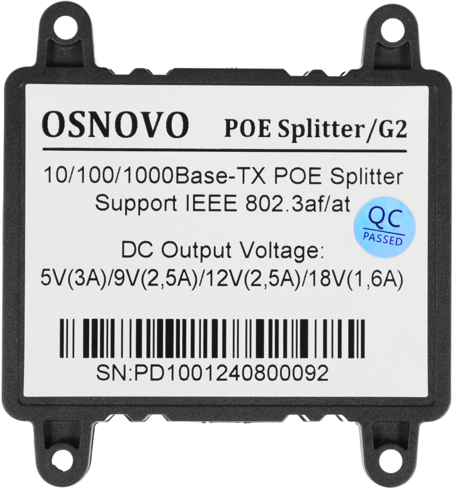 OSNOVO POE SPLITTER/G2