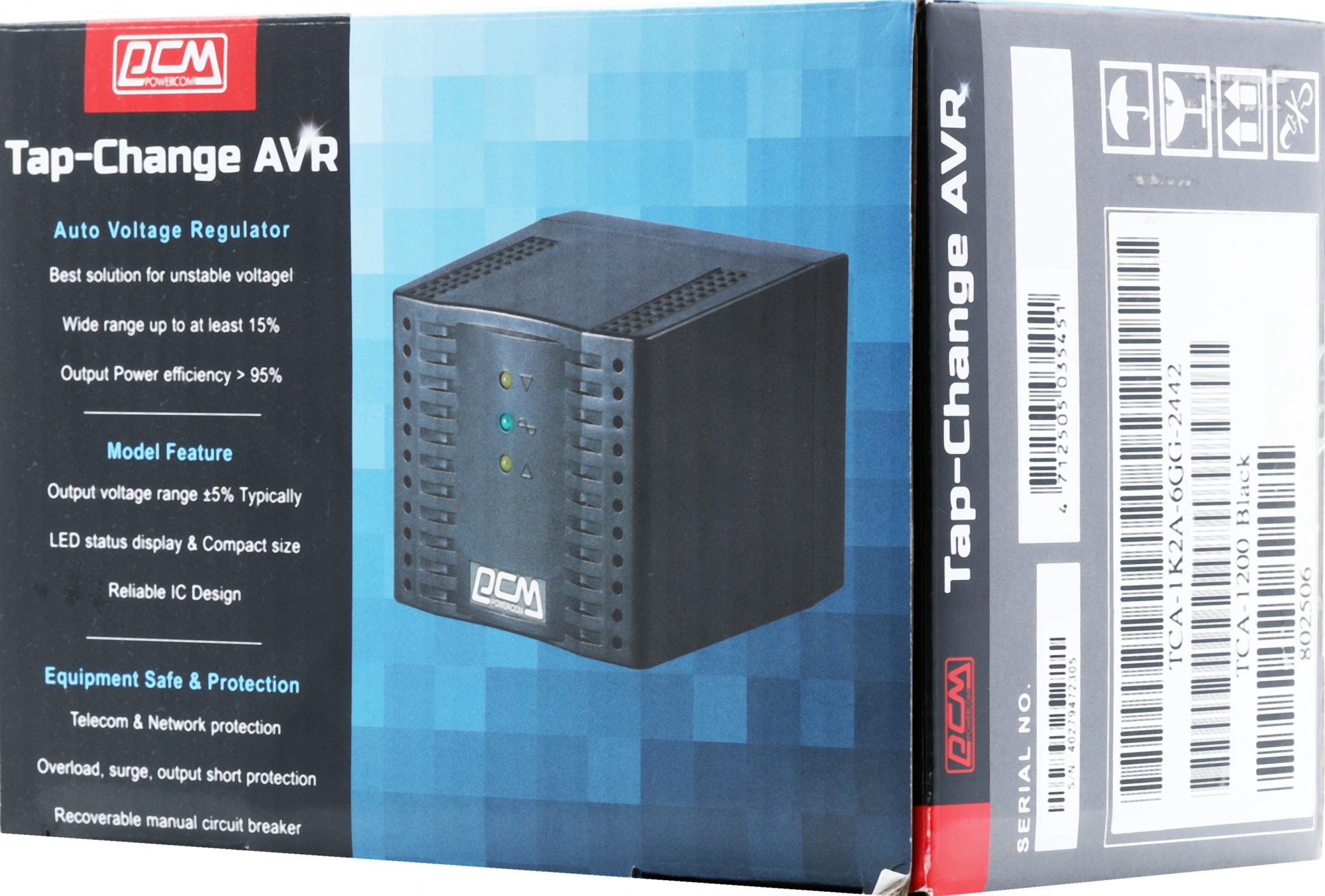 POWERCOM TCA-1200 BLACK