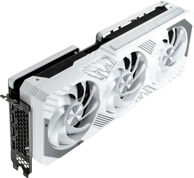 Видеокарта PALIT RTX4070Ti GAMINGPRO WHITE OC 12GB (NED407TV19K9-1043W)