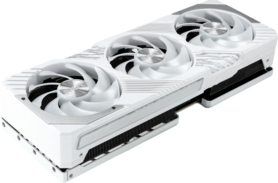 Видеокарта PALIT RTX4070Ti GAMINGPRO WHITE OC 12GB (NED407TV19K9-1043W)