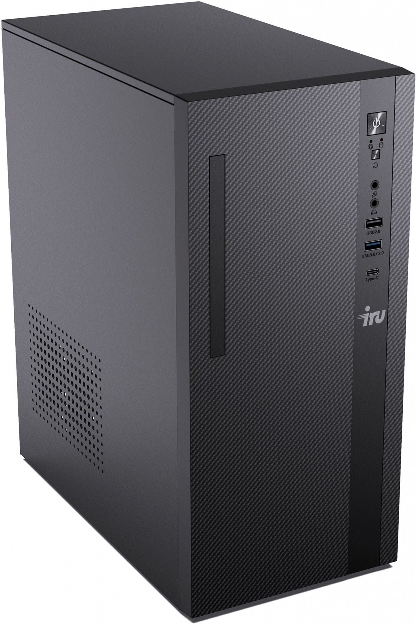 IRU 310SC MT [1969049] Black { i3 12100/ 8Gb/ SSD256Gb /UHDG 730 /Windows 11 Pro}