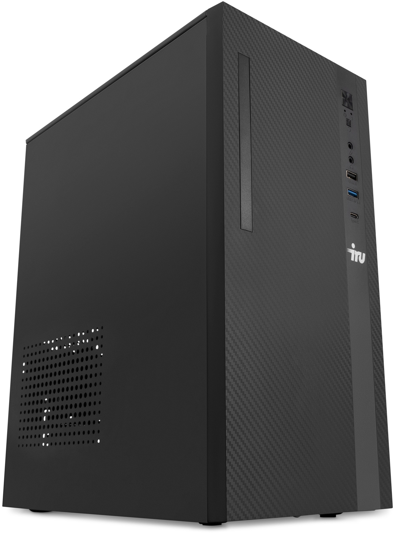 IRU 310SC MT [1969049] Black { i3 12100/ 8Gb/ SSD256Gb /UHDG 730 /Windows 11 Pro}