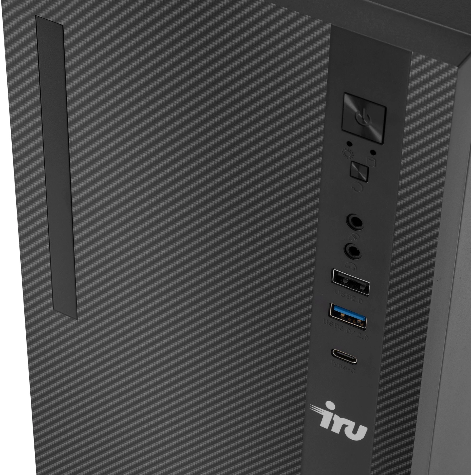 IRU 310SC MT [1969053] Black { i3 12100/16Gb/ SSD256Gb/ UHDG 730/ Windows 11 Pro}