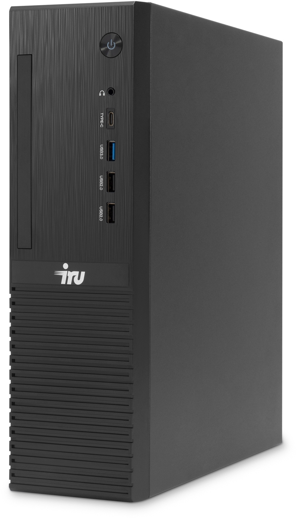 IRU 310SC SFF [1969054] Black { i3 12100 / 8Gb/ SSD256Gb/ UHDG 730/ Windows 11 Pro}