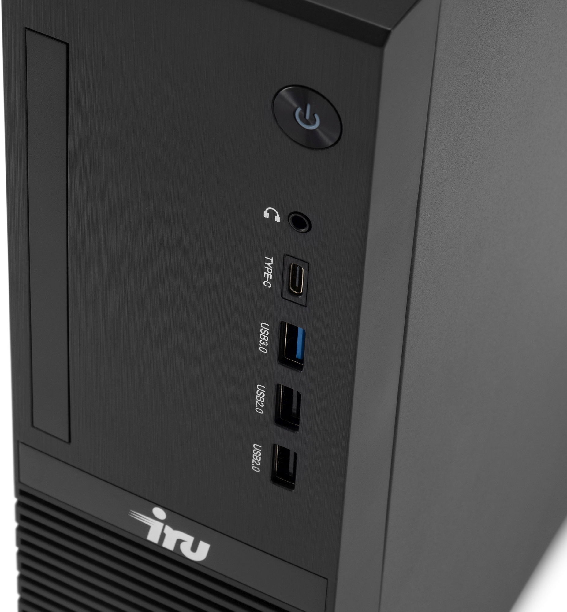 IRU 310SC SFF [1969054] Black { i3 12100 / 8Gb/ SSD256Gb/ UHDG 730/ Windows 11 Pro}