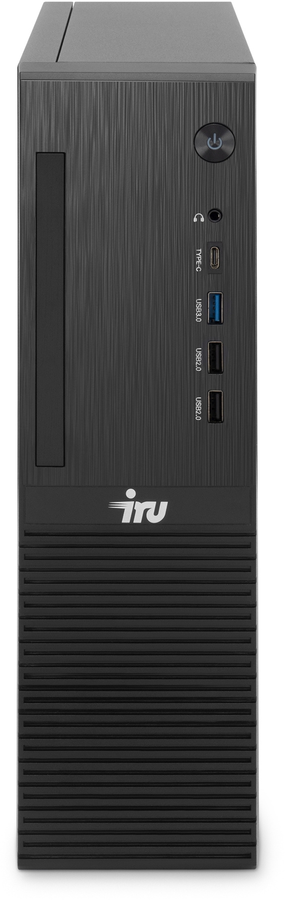 IRU 310SC SFF [1969054] Black { i3 12100 / 8Gb/ SSD256Gb/ UHDG 730/ Windows 11 Pro}