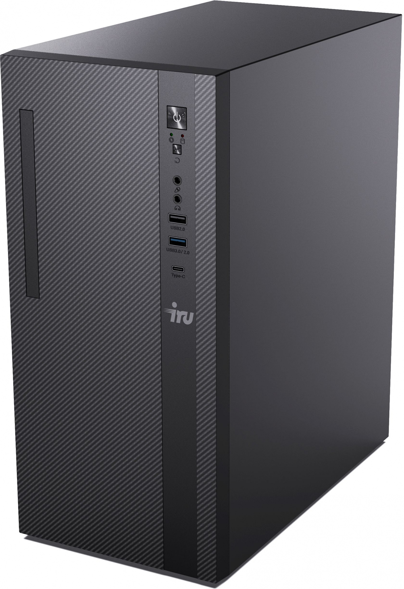 IRU 310SC MT [1969064] Black {i5 12400 / 8Gb /SSD256Gb/ UHDG 730/ Windows 11 Pro}