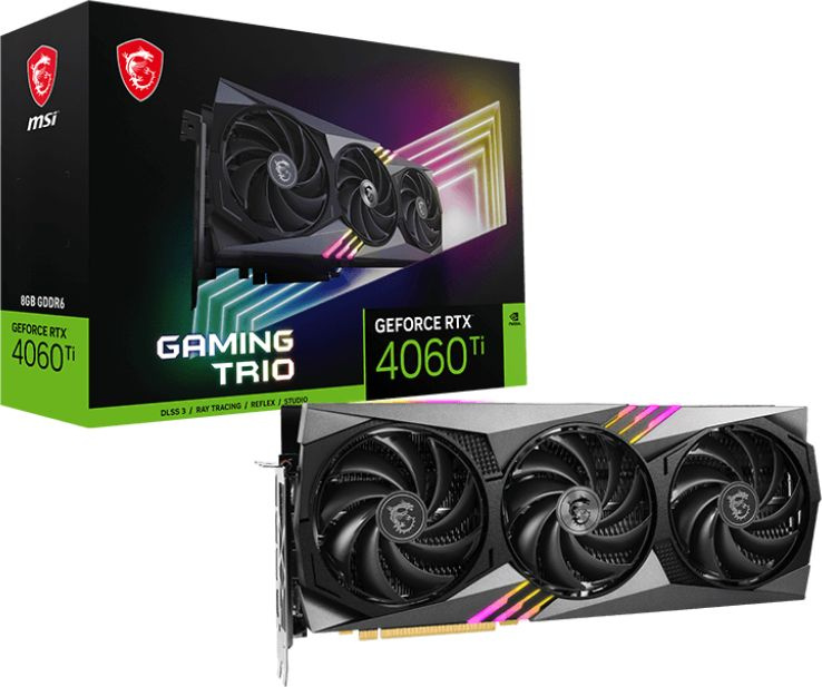 MSI RTX 4060 TI GAMING TRIO 8G