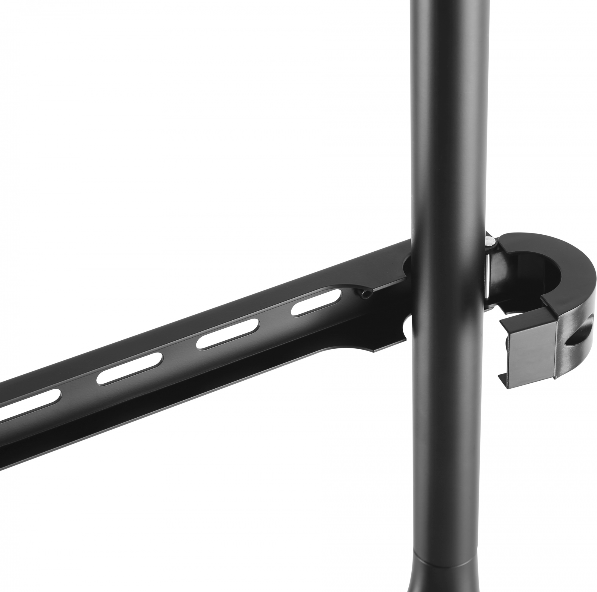 Подставка для телевизора Cactus CS-ST1247BKWN, 49-70", напольный, черный  / орех