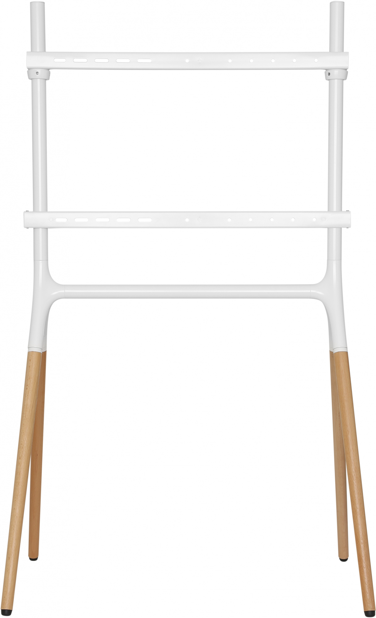 Подставка для телевизора Cactus CS-ST1247WTBCH, 49-70", напольный, белый  / береза