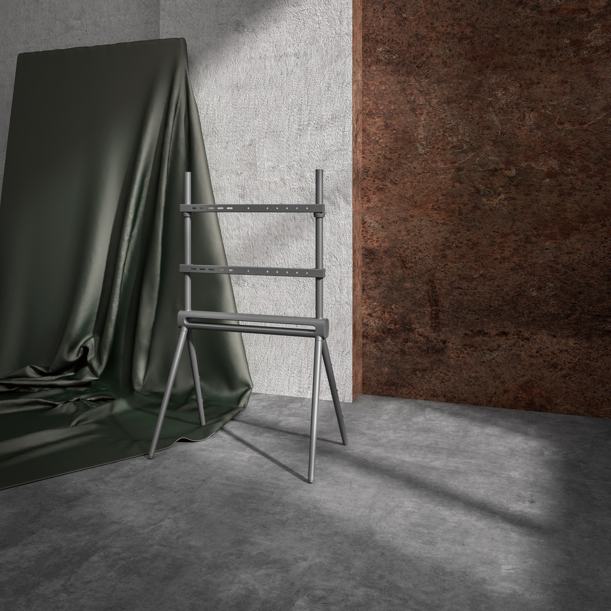 Подставка для телевизора Cactus CS-ST2946GY, 49-70", напольный, темно-серый