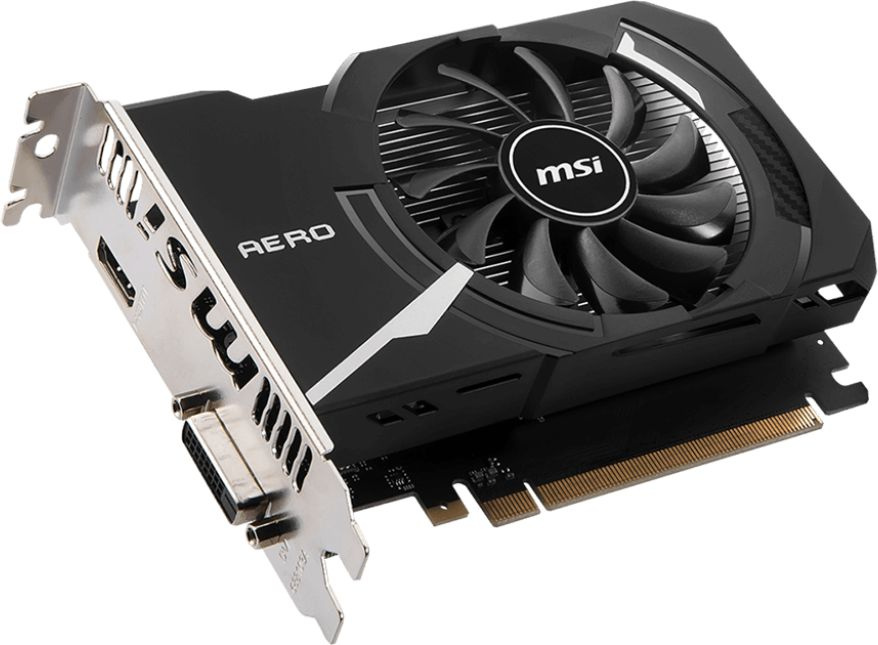 MSI PCI-E nVidia GeForce GT1030 4Gb (GT 1030 AERO ITX 4GD4 OC)