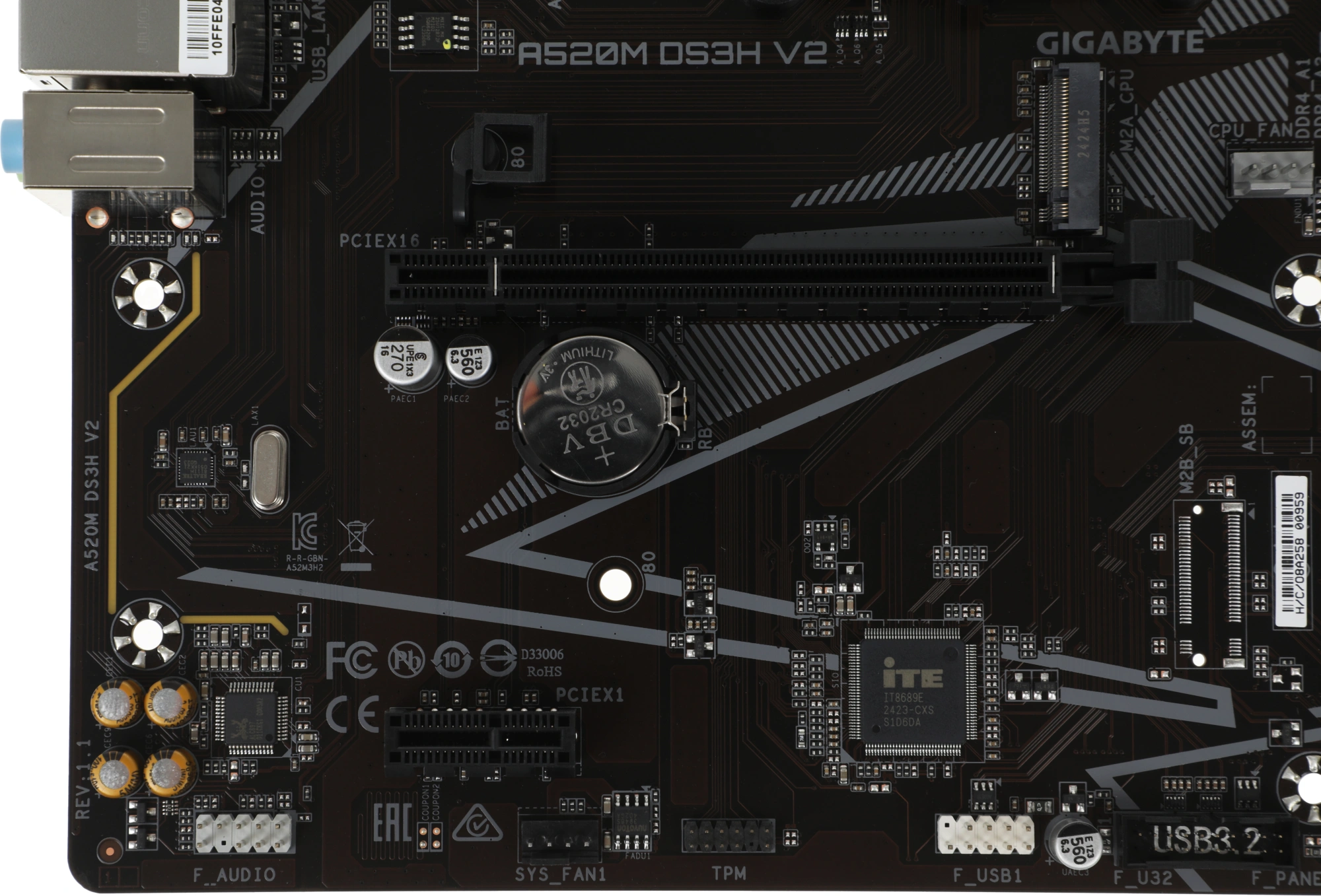 GIGABYTE A520M DS3H V2