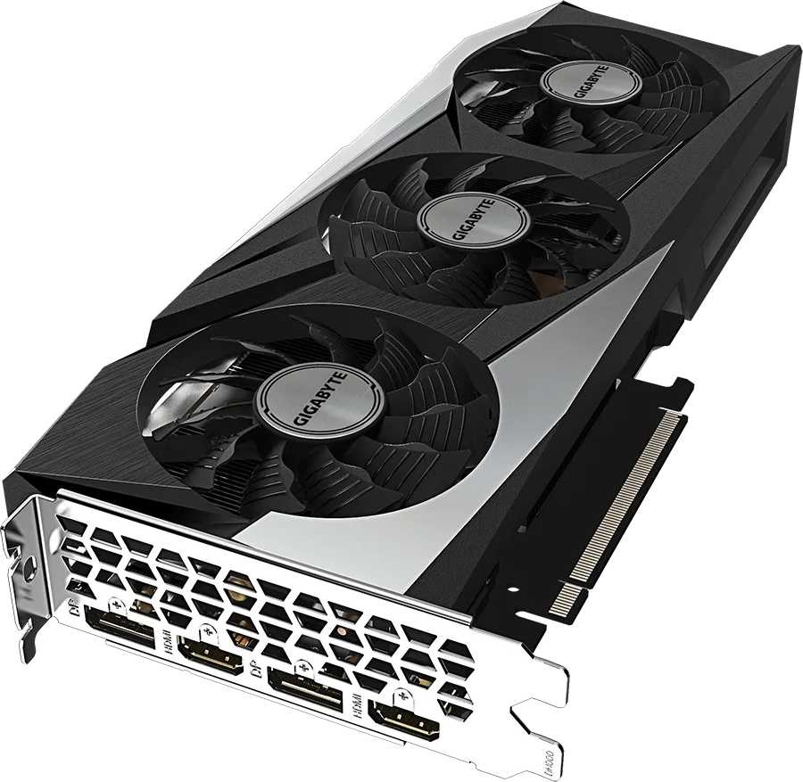 *** см 1825512  Gigabyte GV-N3060GAMING OC-12GD 2.0 LHR {NVIDIA GeForce RTX 3060 12288Mb 192 GDDR6 1837/15000/HDMIx2/DPx2/HDCP} Ret