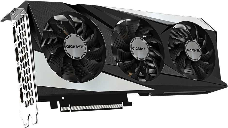 *** см 1825512  Gigabyte GV-N3060GAMING OC-12GD 2.0 LHR {NVIDIA GeForce RTX 3060 12288Mb 192 GDDR6 1837/15000/HDMIx2/DPx2/HDCP} Ret