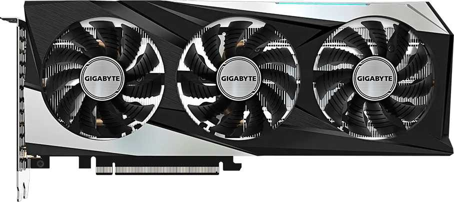 *** см 1825512  Gigabyte GV-N3060GAMING OC-12GD 2.0 LHR {NVIDIA GeForce RTX 3060 12288Mb 192 GDDR6 1837/15000/HDMIx2/DPx2/HDCP} Ret